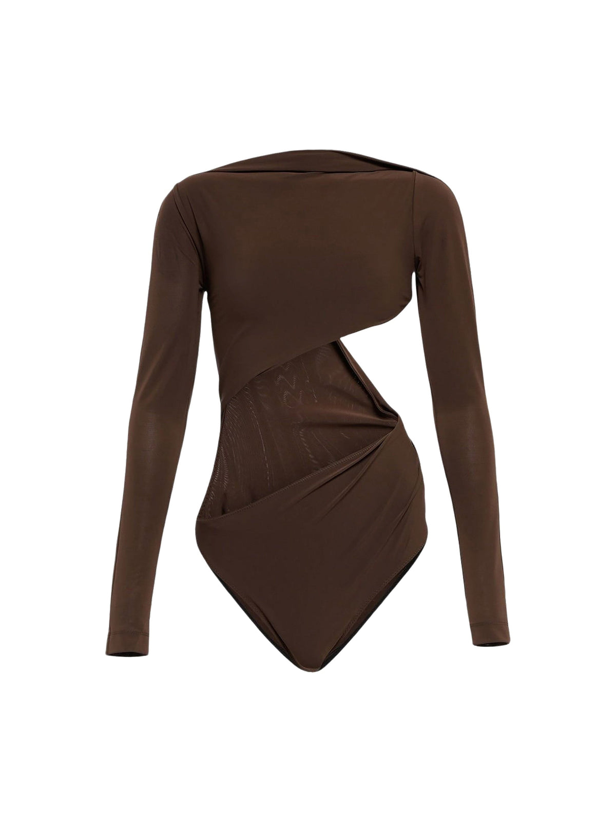 55€ / 0 sold //1 QTY / ST0%   Body Carozzu à découpe twistée - Brown