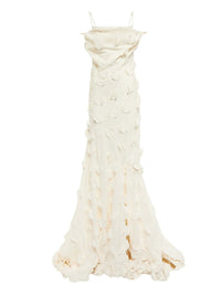 Robe Pois - Off White Dots Embroidery