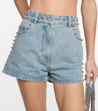 Light Blue Denim Short - Light Blue Denim