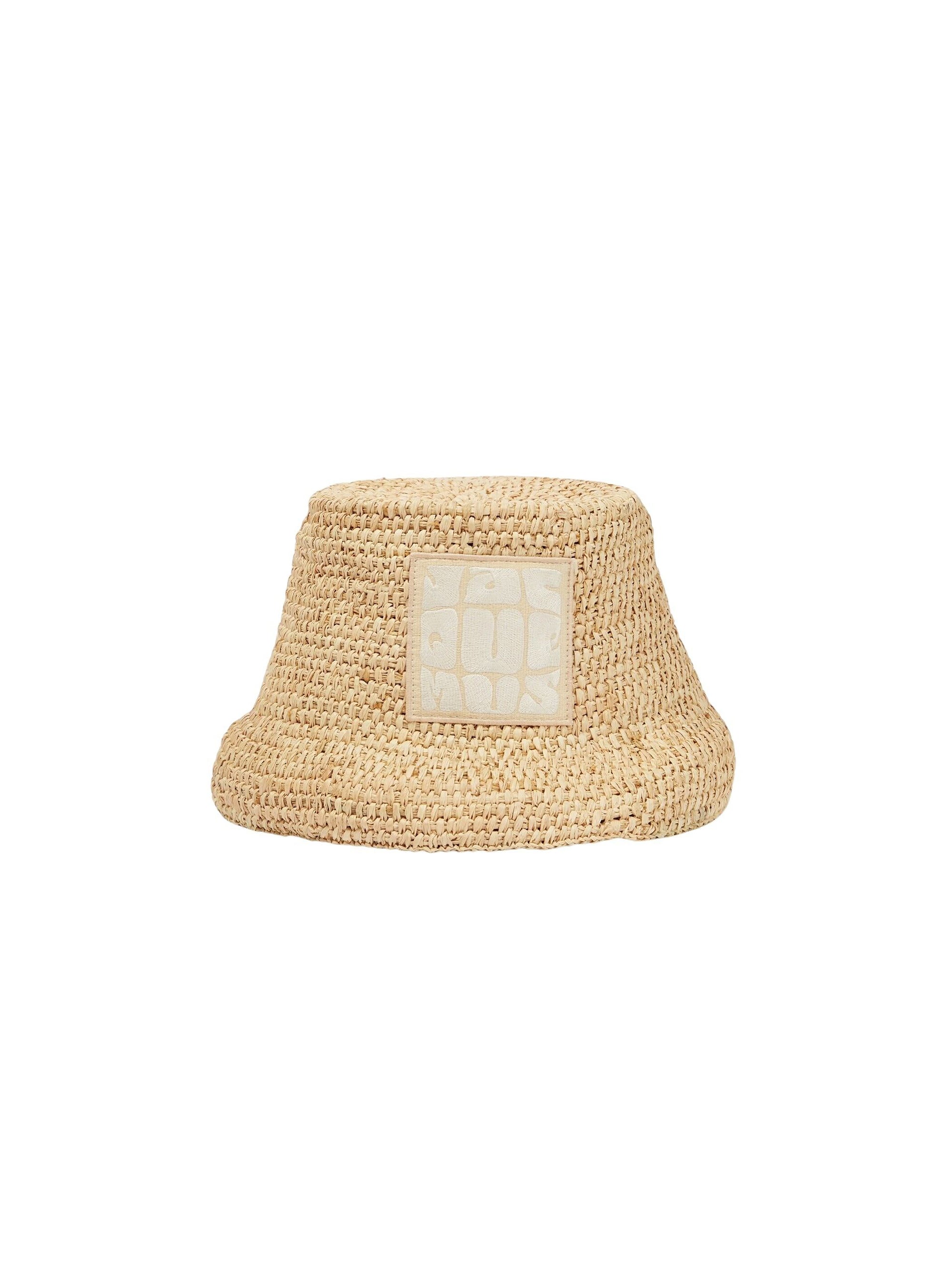 Bob Ficiu en raphia - Beige