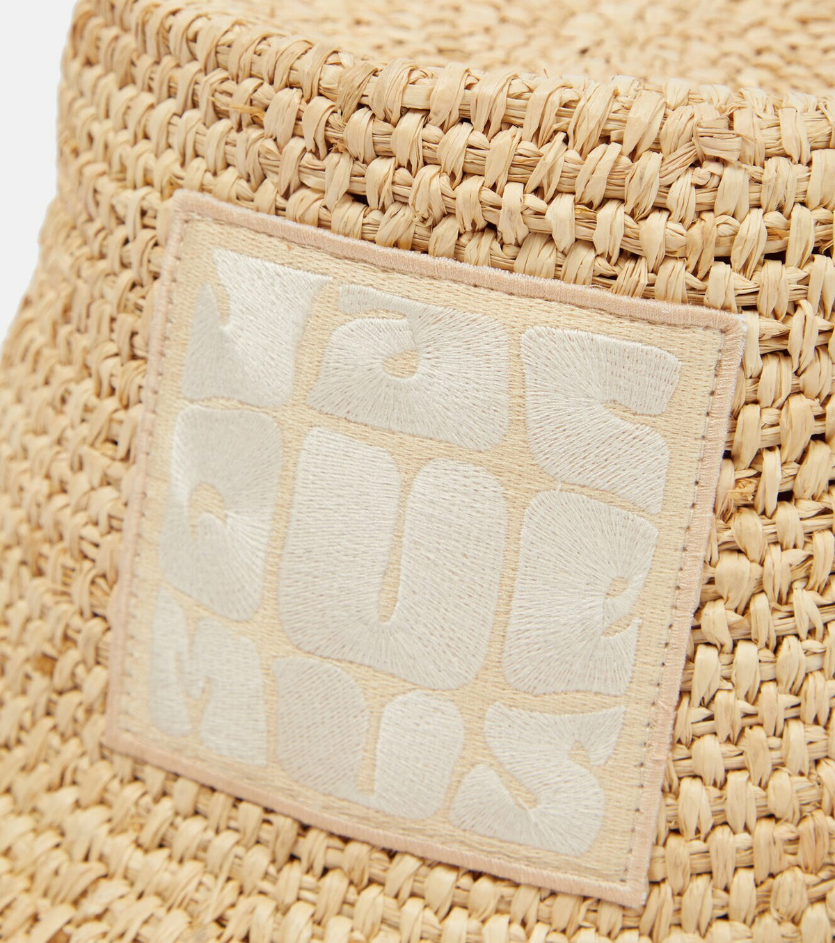 Bob Ficiu en raphia - Beige