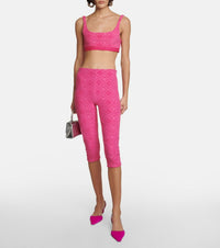 PRIX MARQUE : 35€_Fuschia Jacquard Top - Fuschia Jacquard