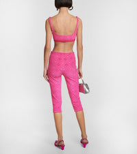 PRIX MARQUE : 35€_Fuschia Jacquard Top - Fuschia Jacquard