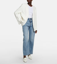 Escarpins à découpes 50 en cuir - Off White