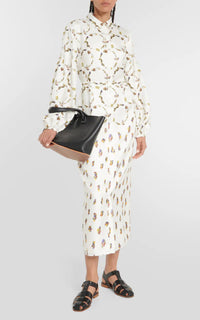 Ivory / Robe Mauri en soie - Ivory
