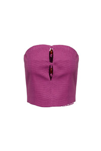 Top court sans manches - Purple Wine