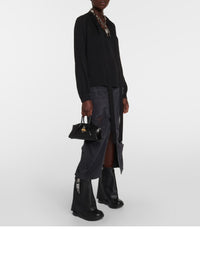 SHARK LOCK ANKLE BOOTS BIKER LOW WEDGE