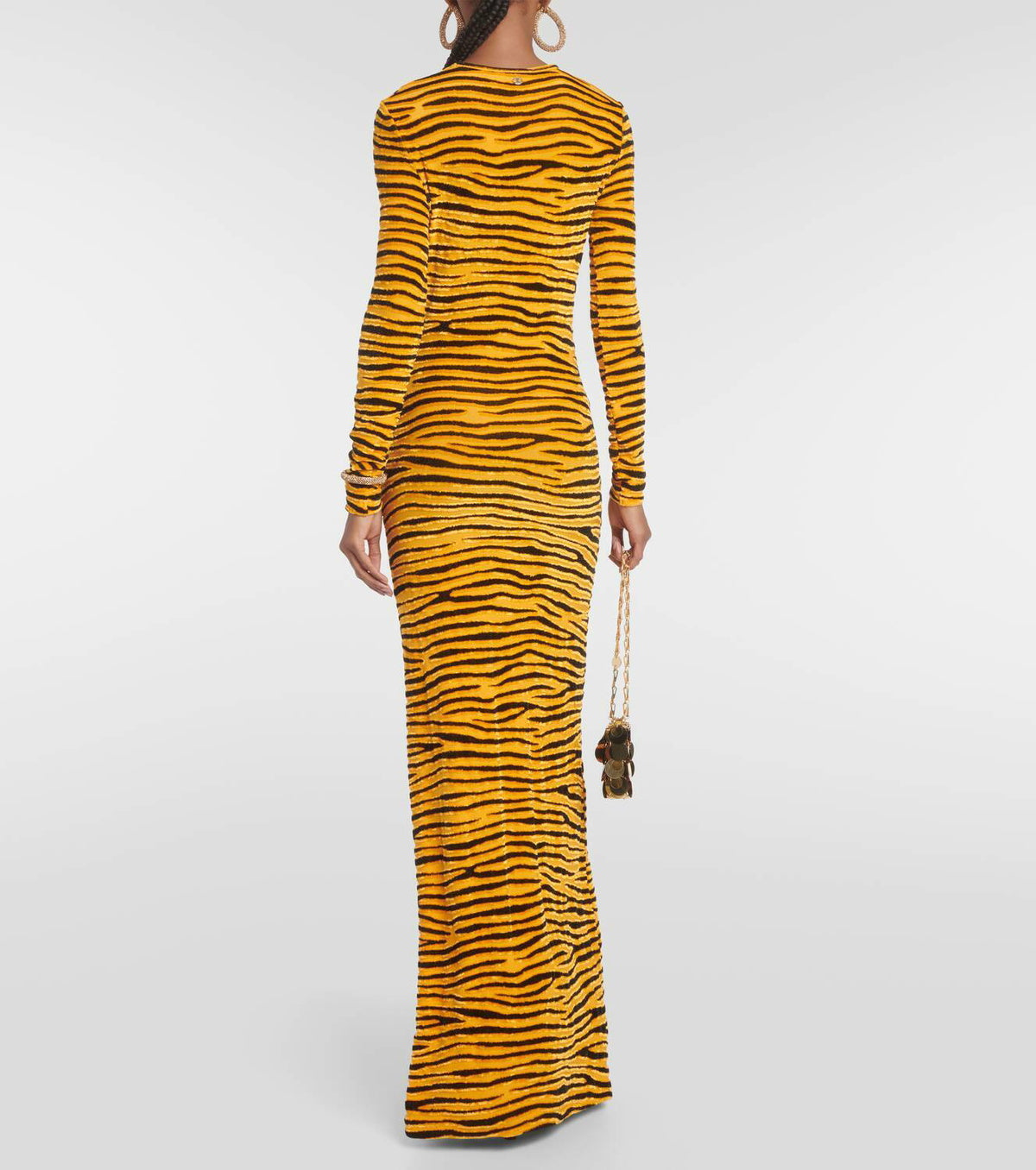 Robe longue à imprimé - Robe