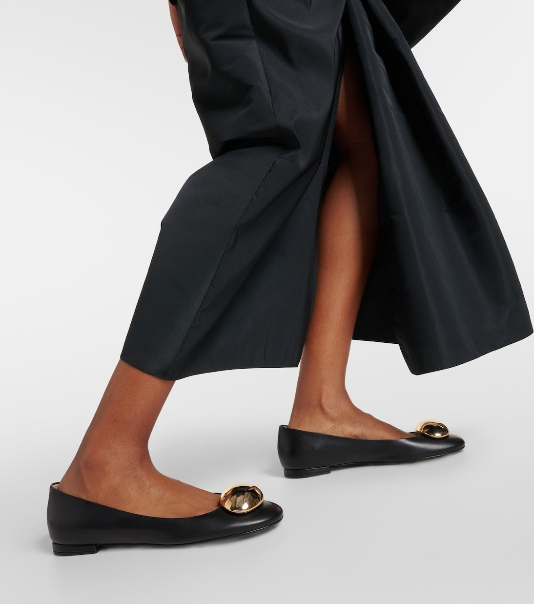 Ballerines Sphera 5 en cuir lisse - Noir