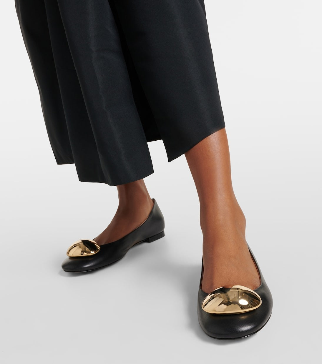 Ballerines Sphera 5 en cuir lisse - Noir