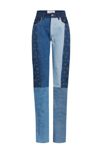 PRIX MARQUE : 250€_Medium Dark Blue Moono Pantalon - Medium Dark Blue Moono