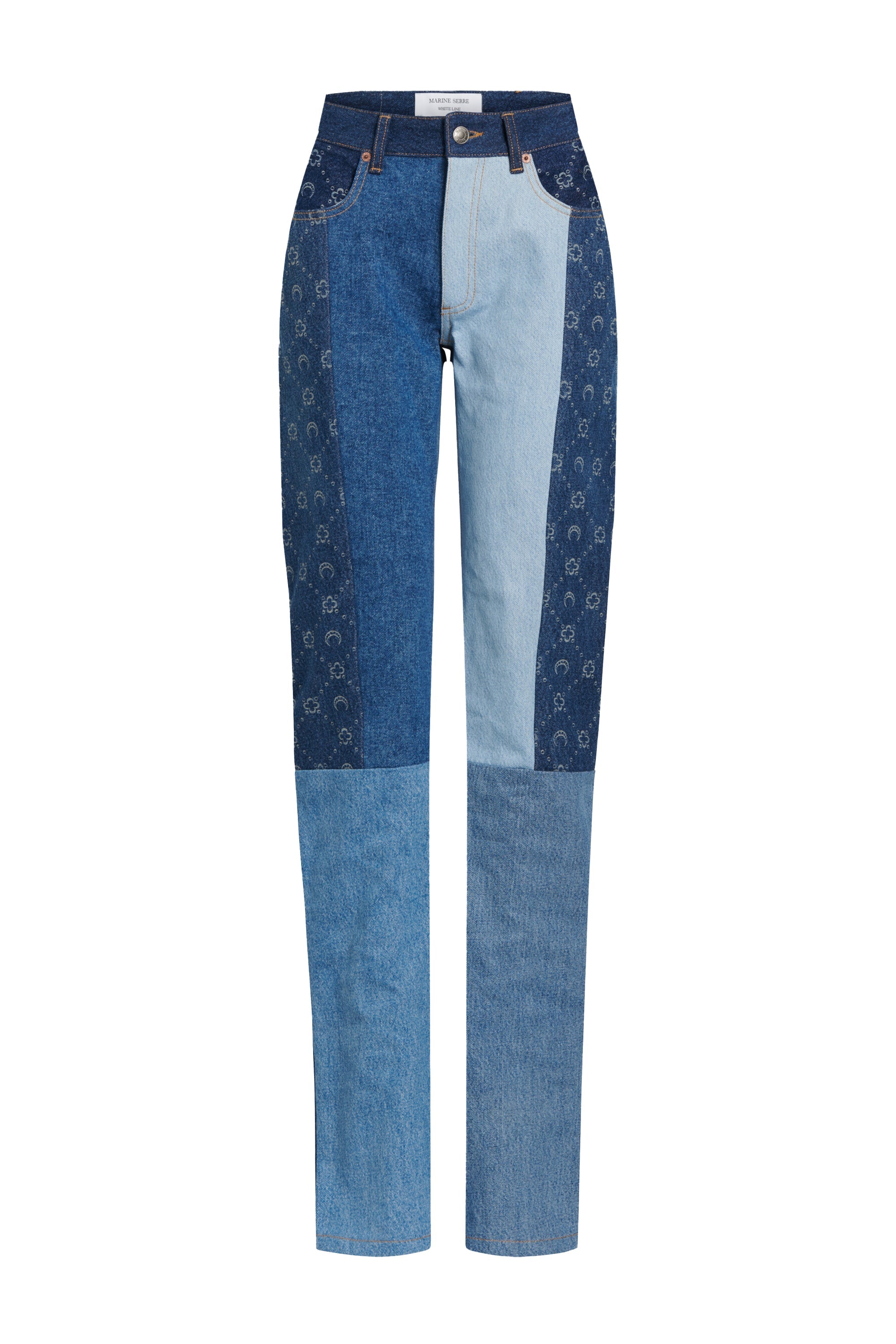 PRIX MARQUE : 250€_Medium Dark Blue Moono Pantalon - Medium Dark Blue Moono