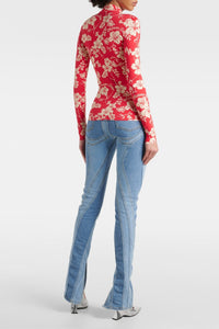 Top Moon seconde peau - Red