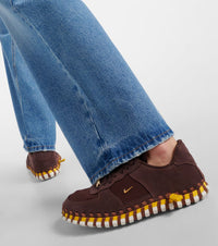 60€ / 59 sold //58 QTY / ST102%   Sneakers Nike x Jacquemus en cuir - Dark Brown