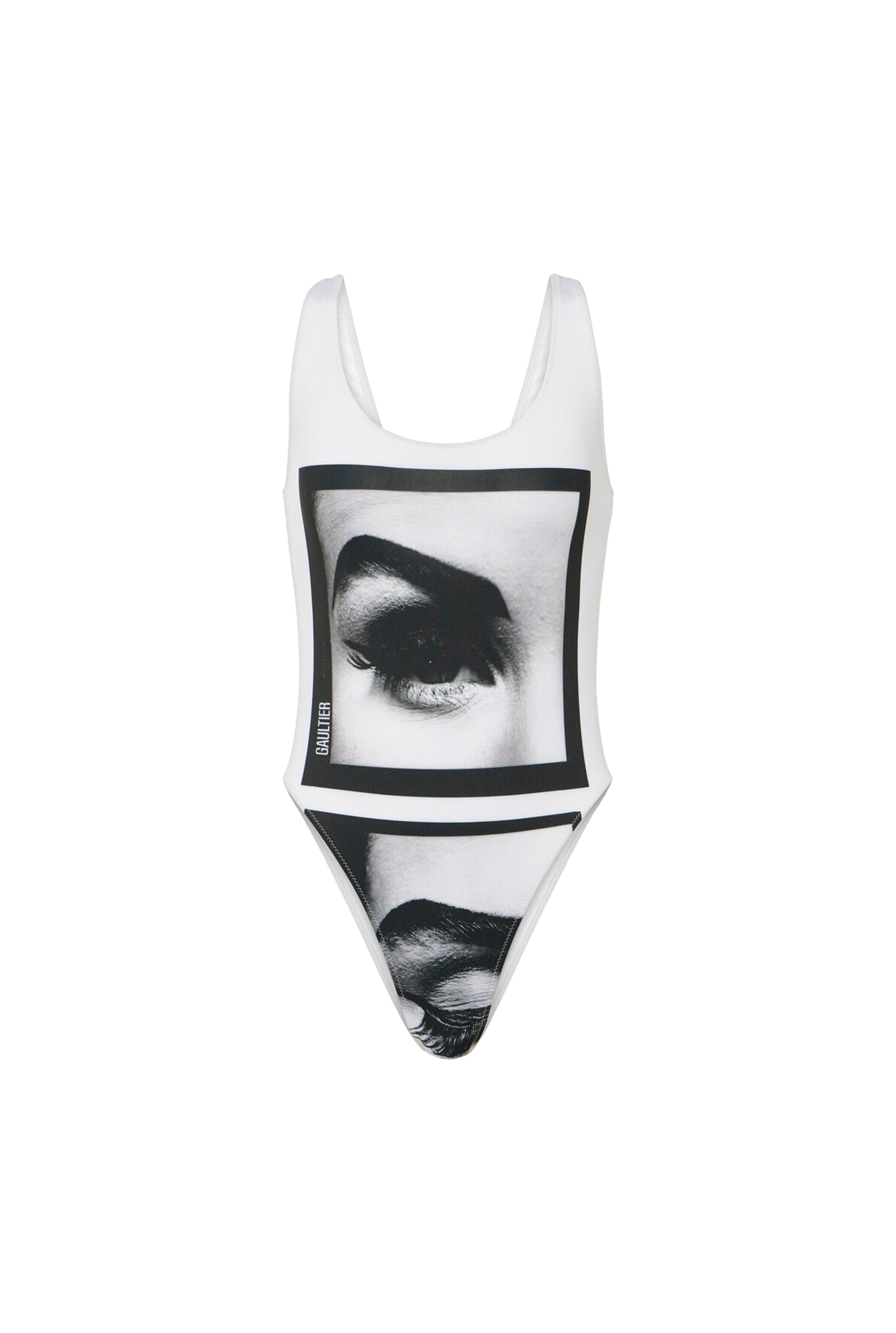 Maillot une pièce imprimé - White & Black