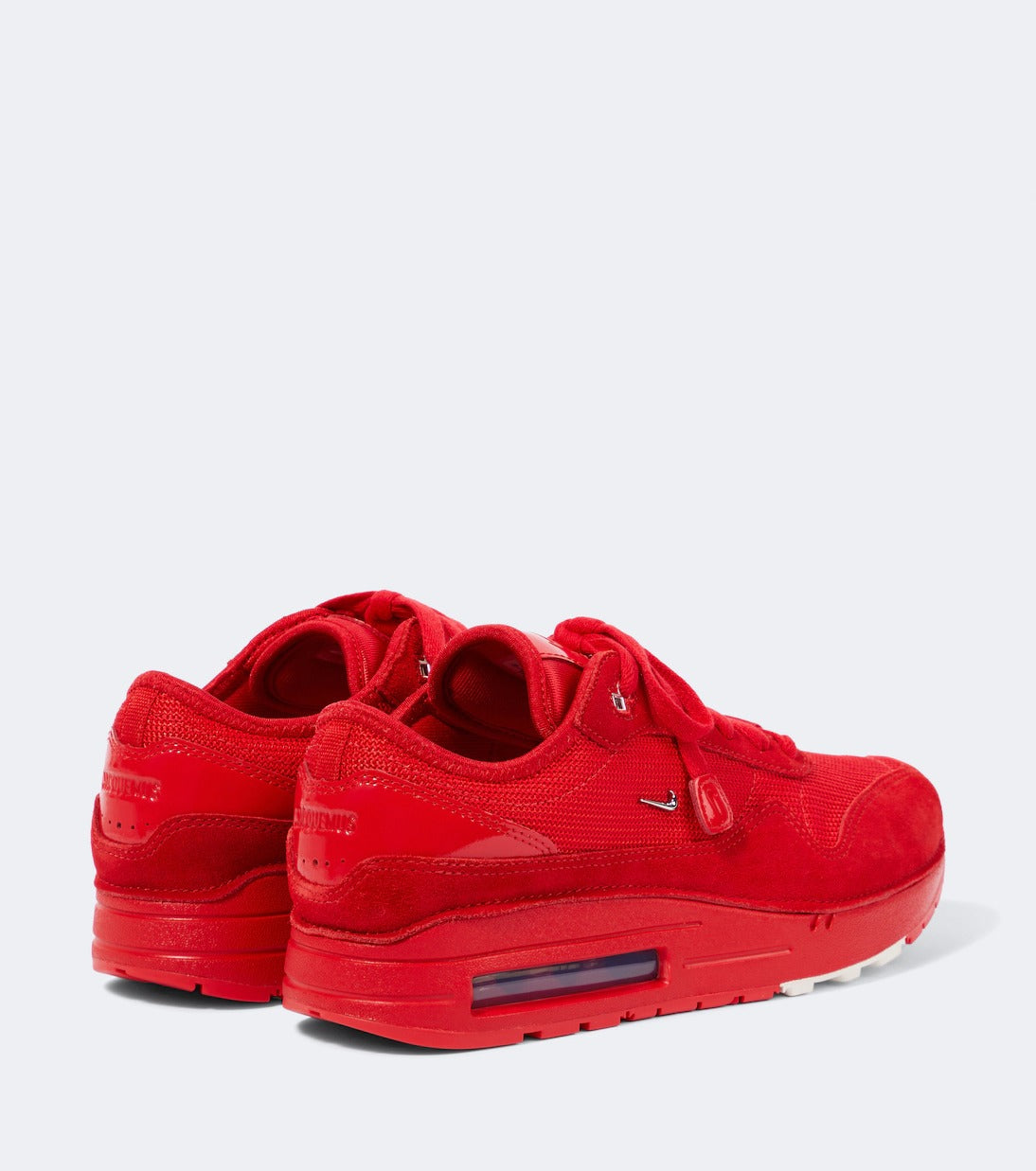 60€ / 195 sold //200 QTY / ST98%   Sneakers Air Max 1 86 Nike x Jacquemus en cuir - Dark Red