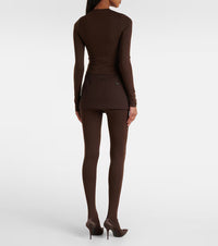 Opaque Tight - Dark Brown