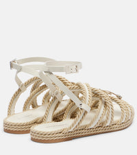 Riviera string sandals - Beige