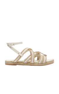 Riviera string sandals - Beige