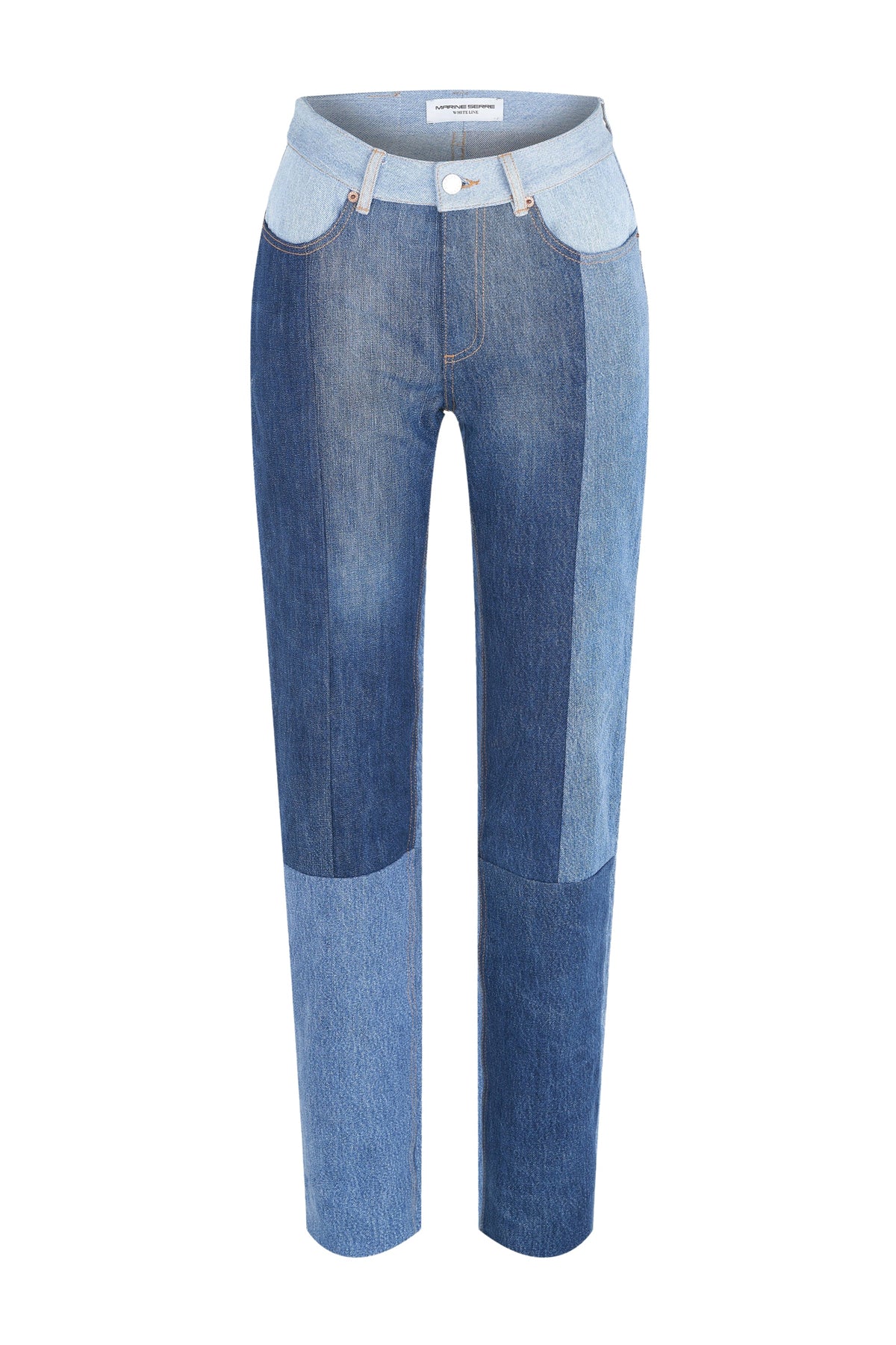 Pantalon à taille haute en denim - Shades Of Blue