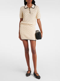 Robe Baub en maille - Cream