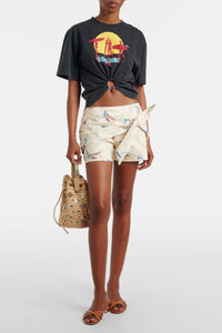 Short imprimé bateaux - Hawai Graphic Sand & Blu