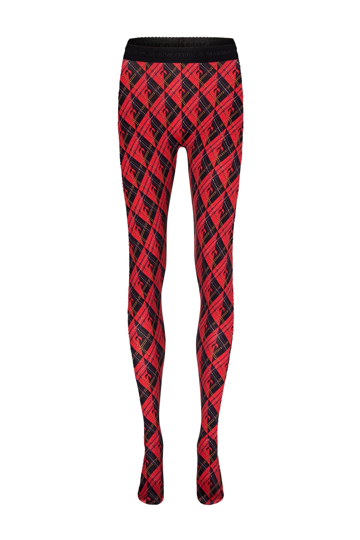 Collants Moon à imprimé - Red