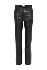 PRIX MARQUE : 350€_All Over Moon Black Pantalon - All Over Moon Black