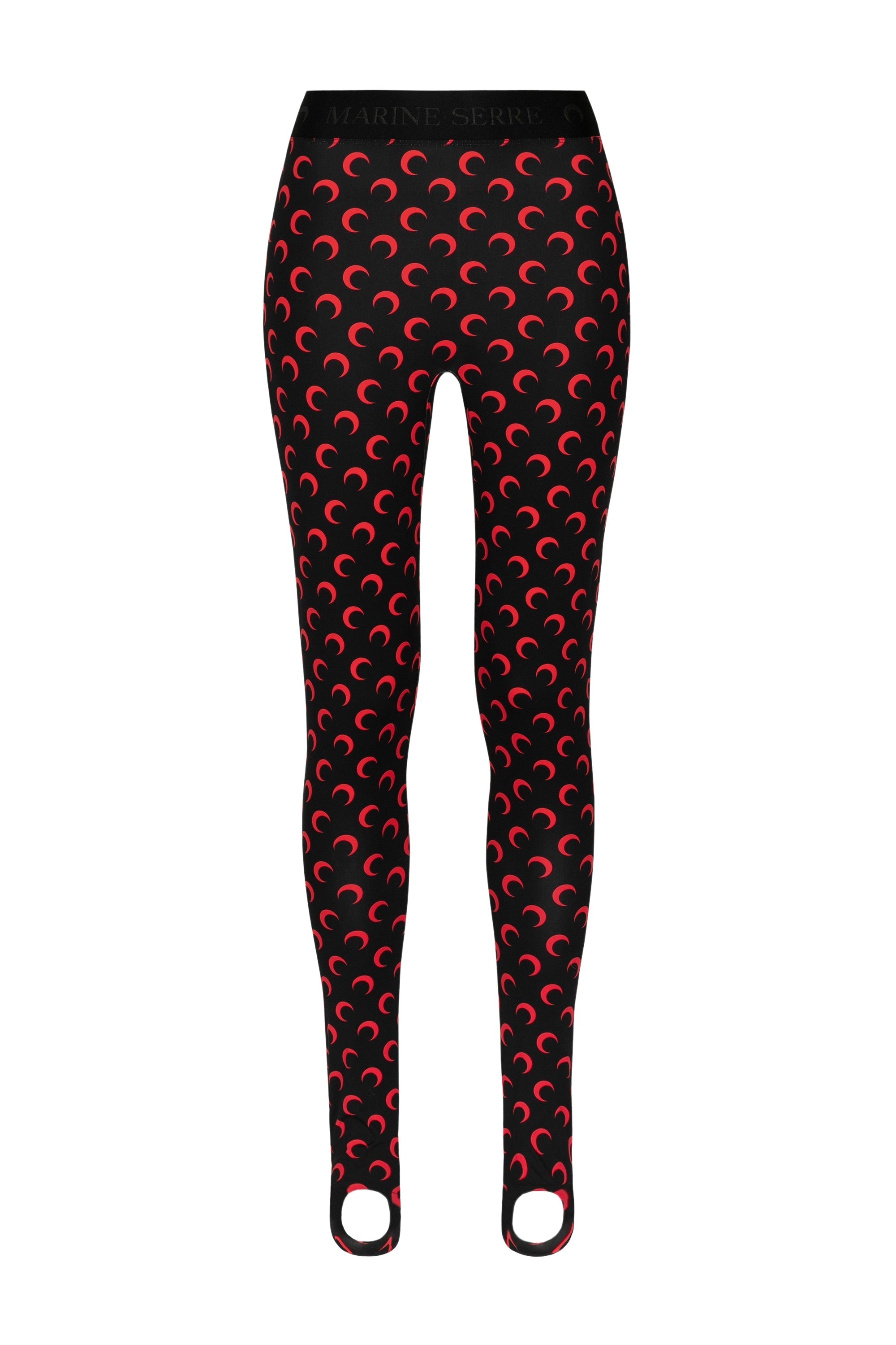 PRIX MARQUE : 150€_All Over Red Moon & Black Legging - All Over Red Moon & Black