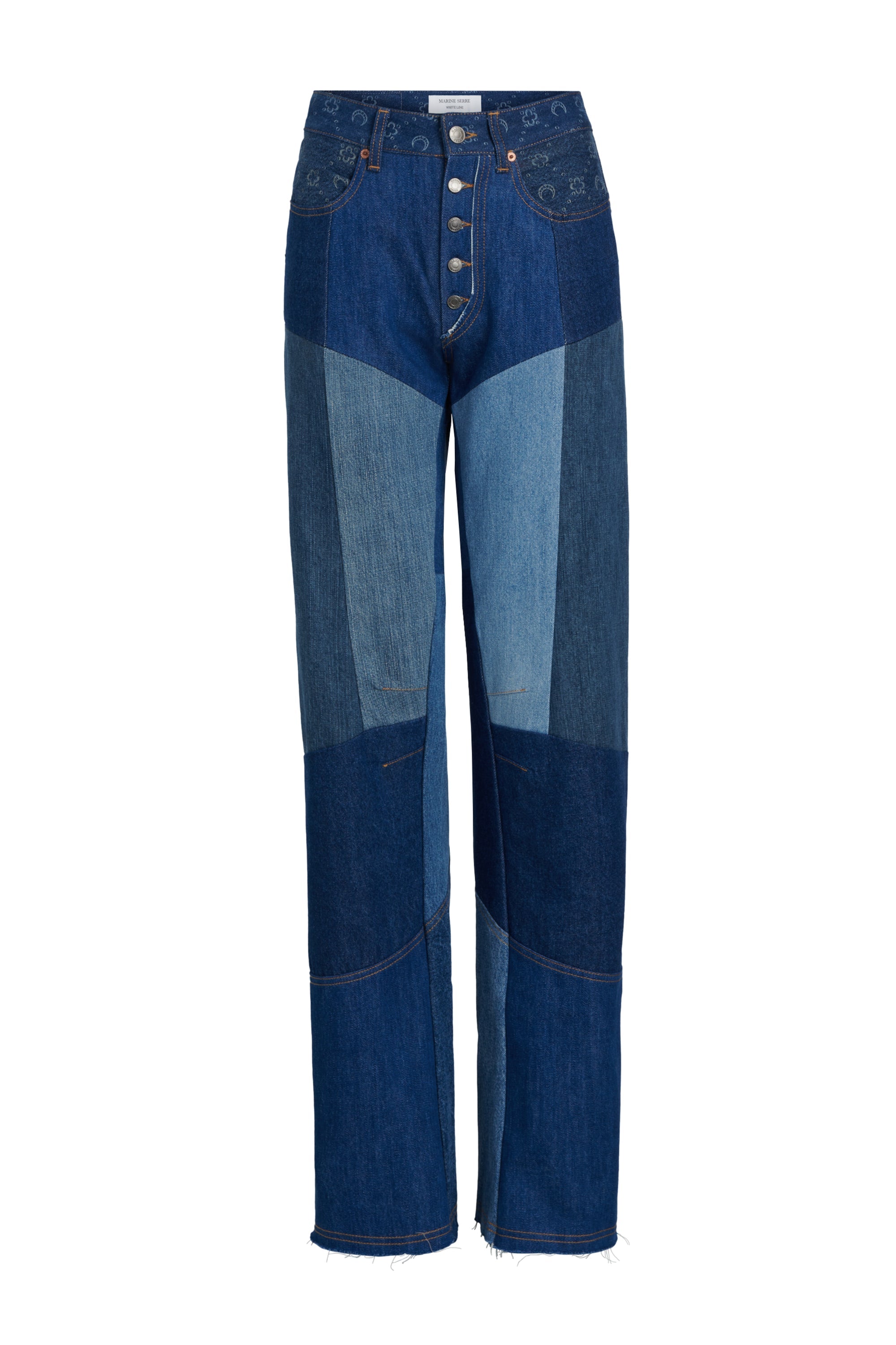 PRIX MARQUE : 320€_Medium Dark Blue Moono Pantalon - Medium Dark Blue Moono