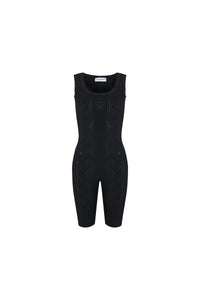 Combinaison de cyclisme en maille - Black