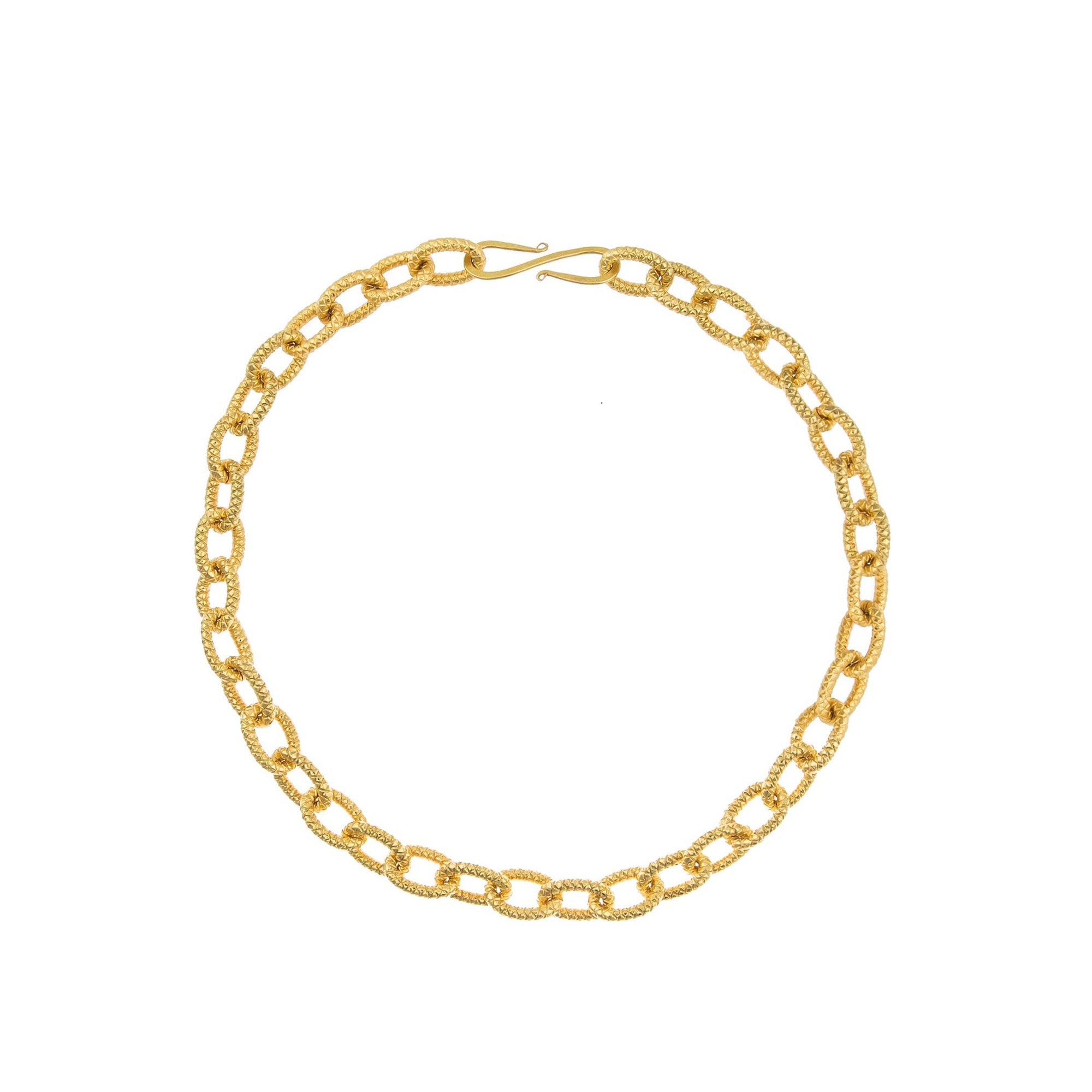 Collier Atlantis doré à l'or fin - Doré