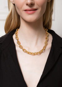 Collier Atlantis doré à l'or fin - Doré