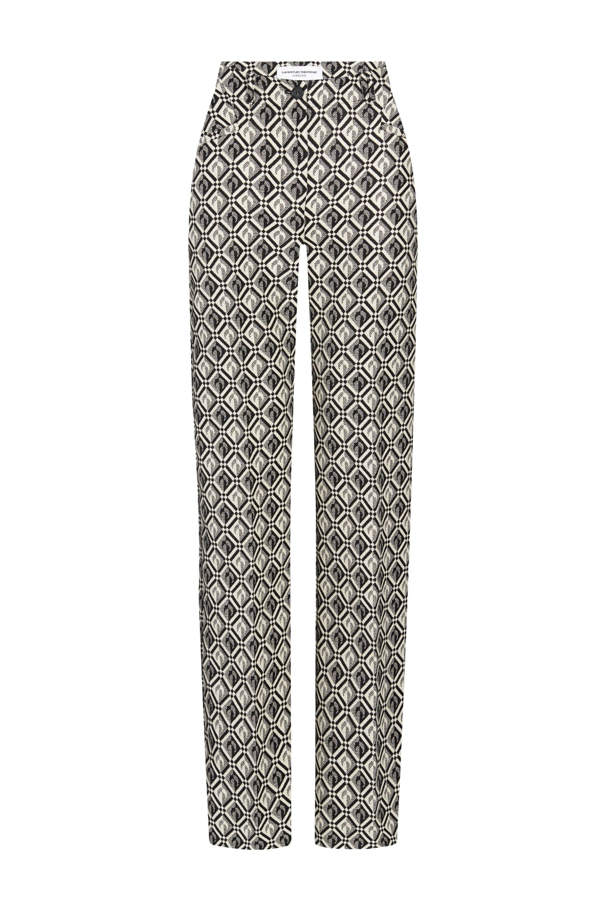 Pantalon Diamant Moon en laine - Black