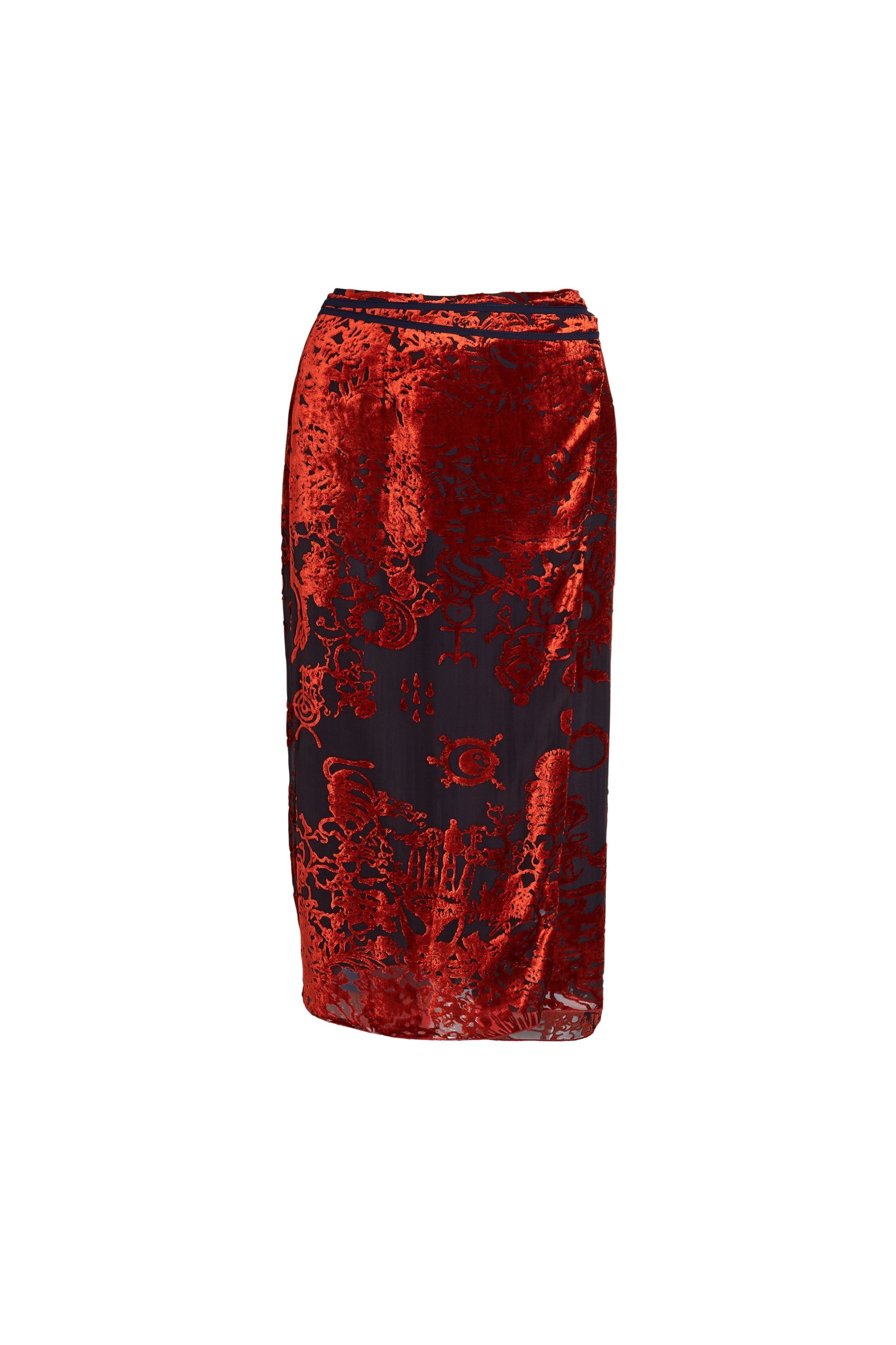 PRIX MARQUE : 190€_Dark Blue Jupe - Dark Blue