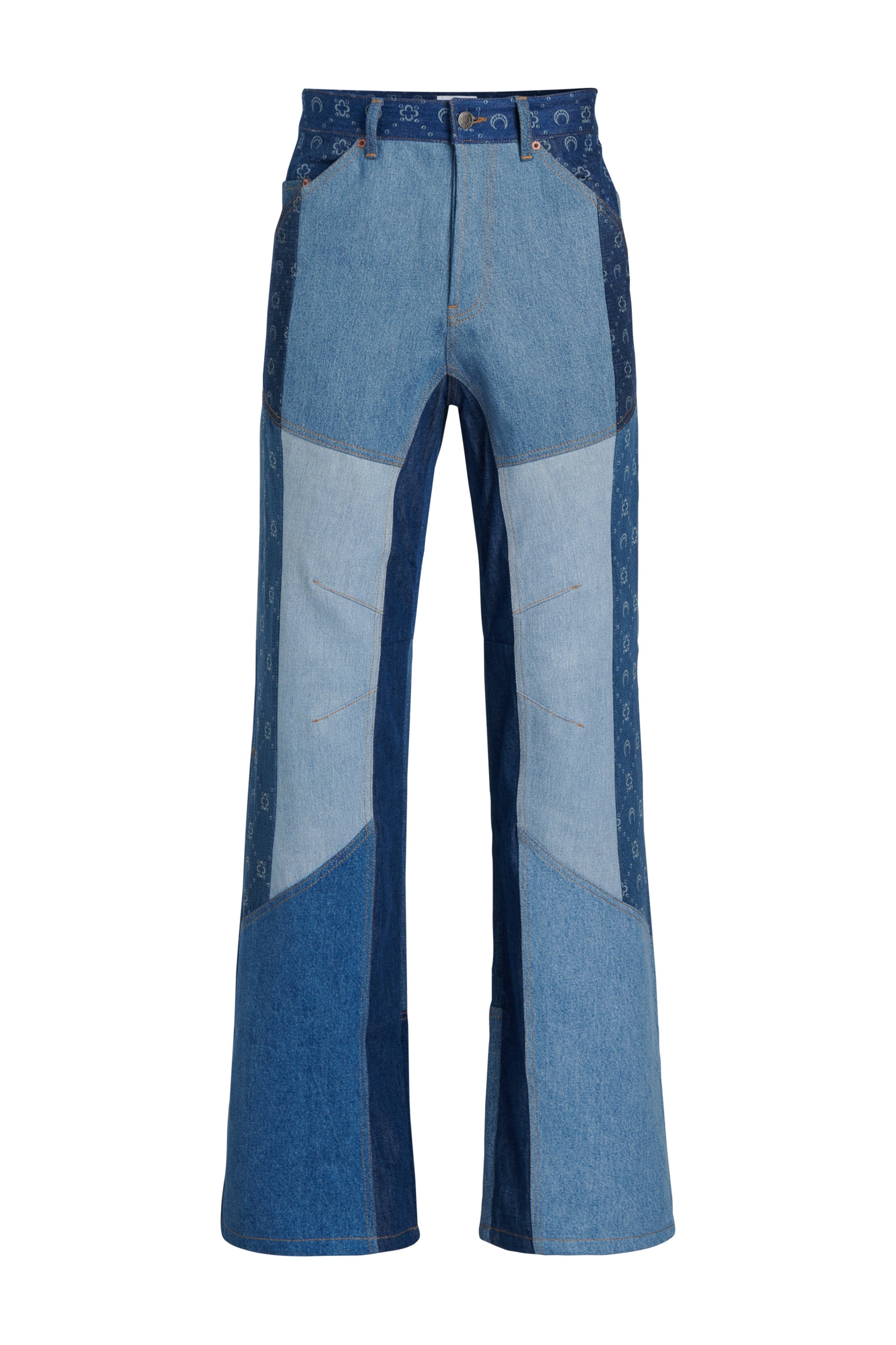 PRIX MARQUE : 320€_Medium Dark Blue Moono Pantalon - Medium Dark Blue Moono