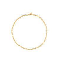 Collier Artsy doré à l'or fin - Doré