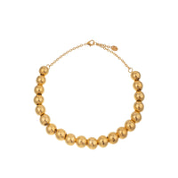 Collier Bubble doré à l'or fin - Doré