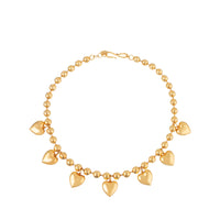 Loved necklace gilded with fine gold - Gold
