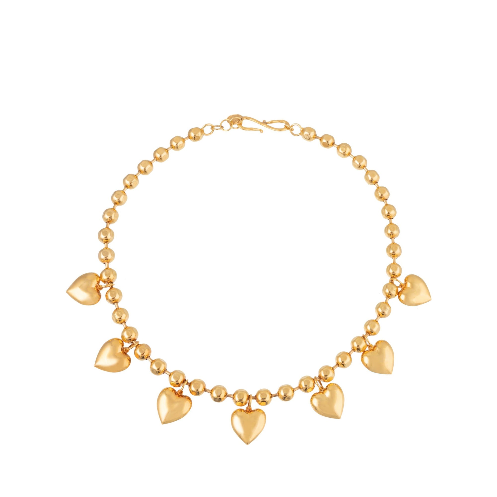 Loved necklace gilded with fine gold - Gold