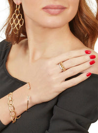 Boucles d'oreilles Brera en Or rose 18K & Diamant