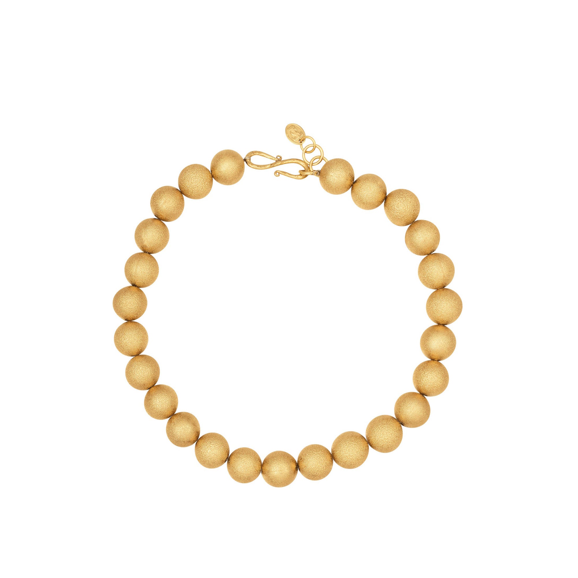 Collier Bubble doré à l'or fin - Doré