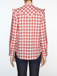 1qty RELIQUAT 90€ 0%  / Chemise Prairy à volant - Red Multicolor