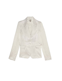 1qty RELIQUAT 140€ 0%  / Blazer Nicoletta en lin mélangé - Grey Sky