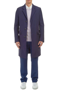 Navy / Manteau Bradley en laine - Navy
