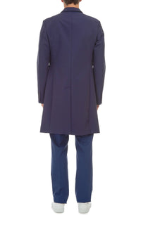 Bradley Coat en bleu marine lightframe storm system