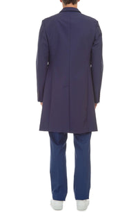 Navy / Manteau Bradley en laine - Navy