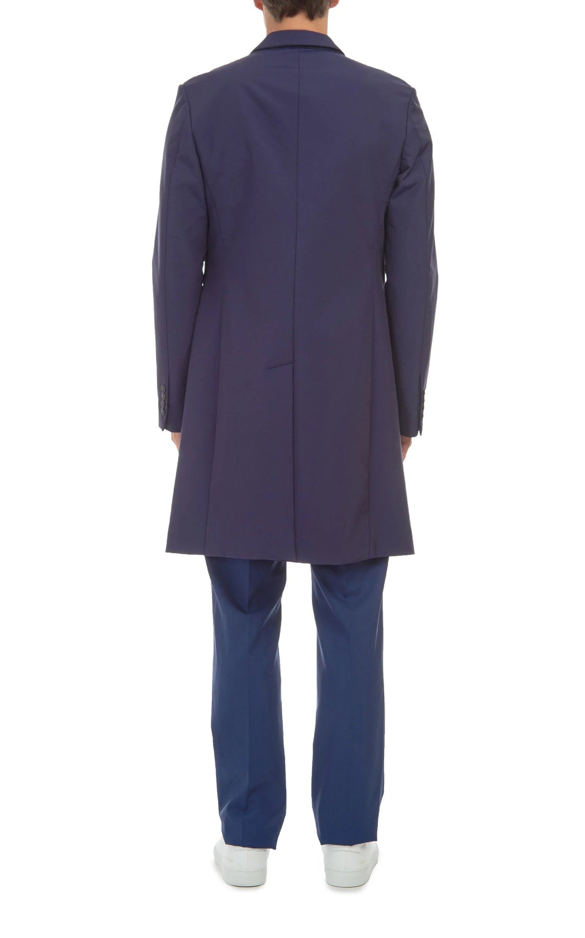 Navy / Manteau Bradley en laine - Navy