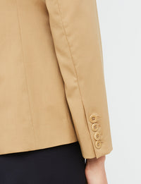 2qty RELIQUAT 125€ 25%  / Blazer Garance ajusté en laine - Sand