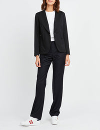 2qty RELIQUAT 125€ 0%  / Blazer Garance ajusté en laine - Blue Navy